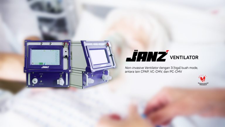 JANZ Ventilator ICU Karya Anak Bangsa